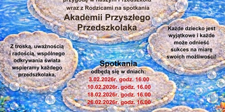 AKADEMIA PRZYSZŁEGO PRZEDSZKOLAKA