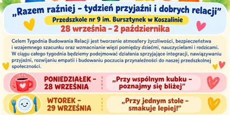 TYDZIEŃ BUDOWANIA RELACJI