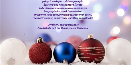 WESOŁYCH ŚWIĄT