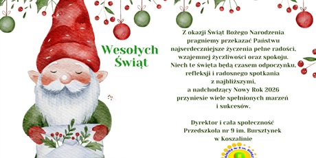 WESOŁYCH ŚWIĄT