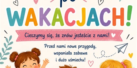 WITAMY PO WAKACJACH